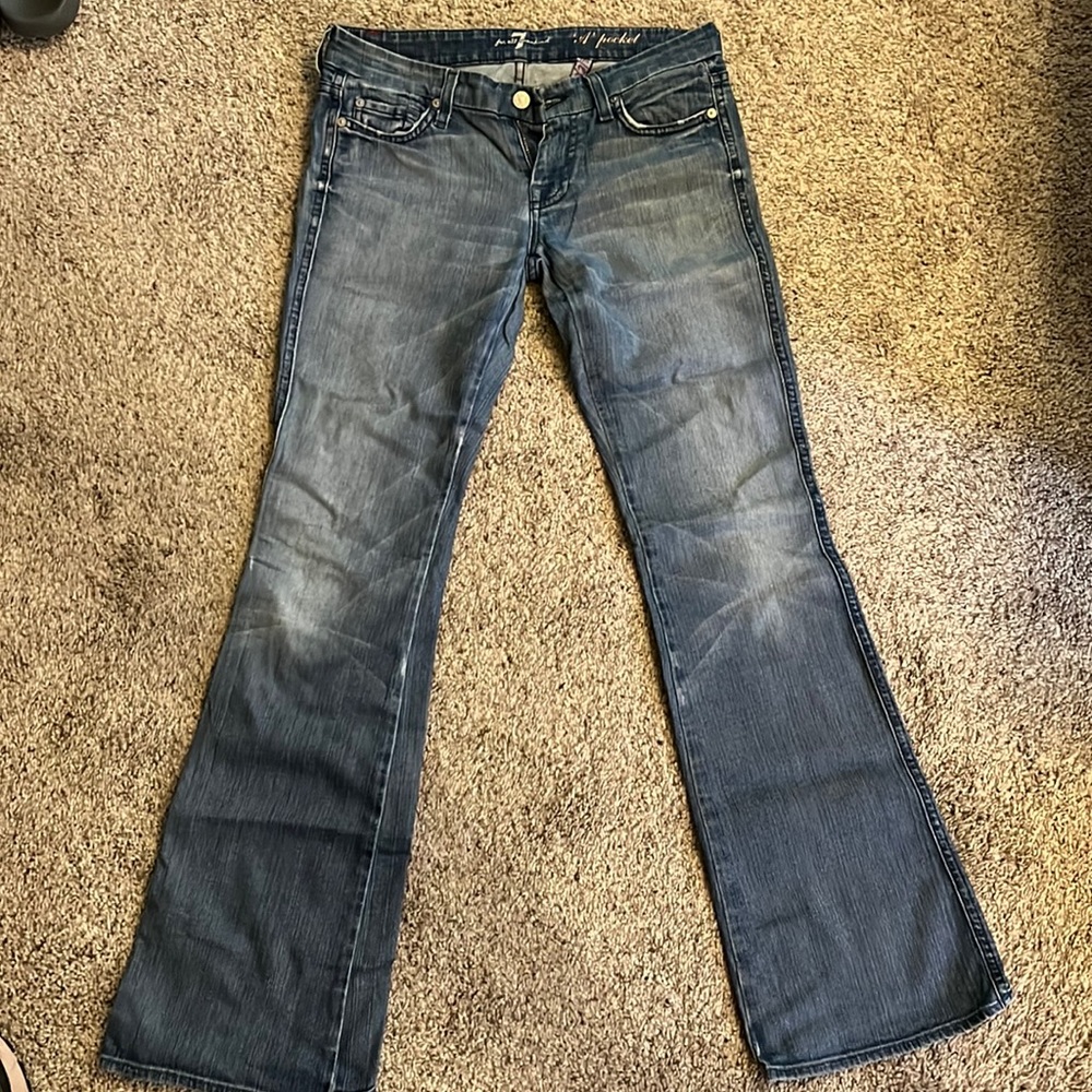7 for all mankind “A” pocket, the Lexie petite fit Size 27